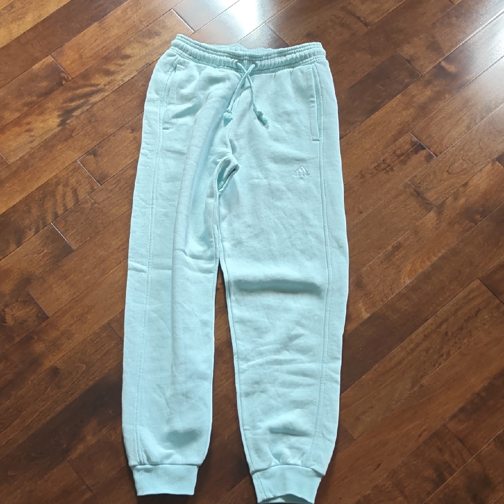 Adidas Light Blue Fleece Pants